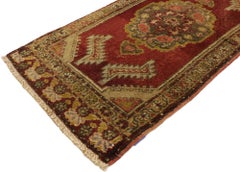 Vintage Turkish Carpet, Timeless Appeal Meets Stylish Durability