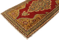 Vintage Turkish Carpet, Timeless Appeal Meets Stylish Durability