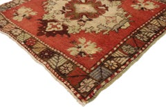 Vintage Turkish Carpet, Timeless Appeal Meets Stylish Durability
