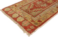 Vintage Turkish Carpet, Timeless Appeal Meets Stylish Durability