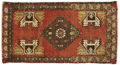 Vintage Turkish Carpet, Timeless Appeal Meets Stylish Durability