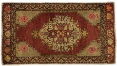 Vintage Turkish Carpet, Timeless Appeal Meets Stylish Durability