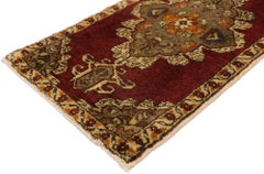 Vintage Turkish Carpet, Timeless Appeal Meets Stylish Durability