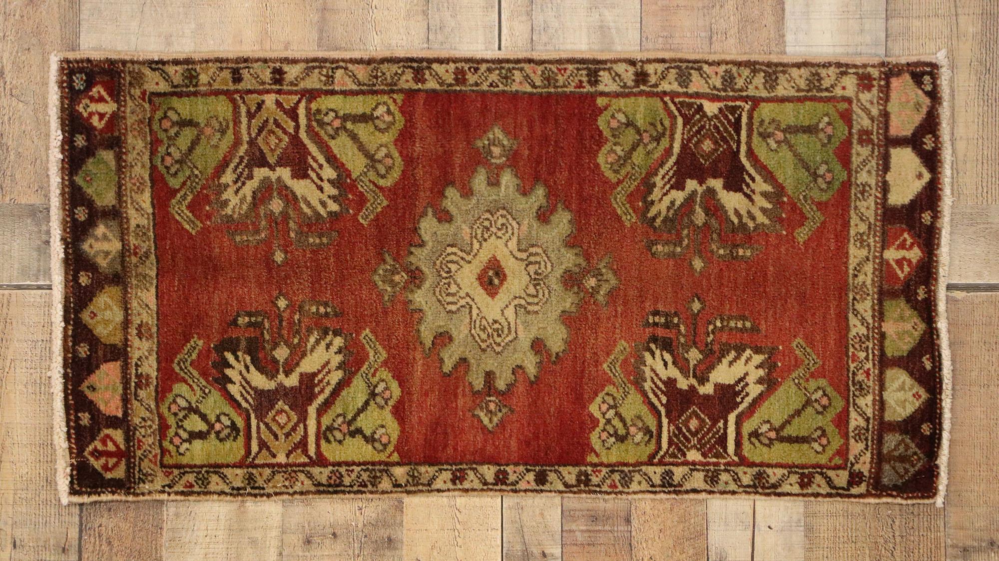 Oushak Tapis turc vintage, l'attrait intemporel rencontre la durabilité élégante en vente