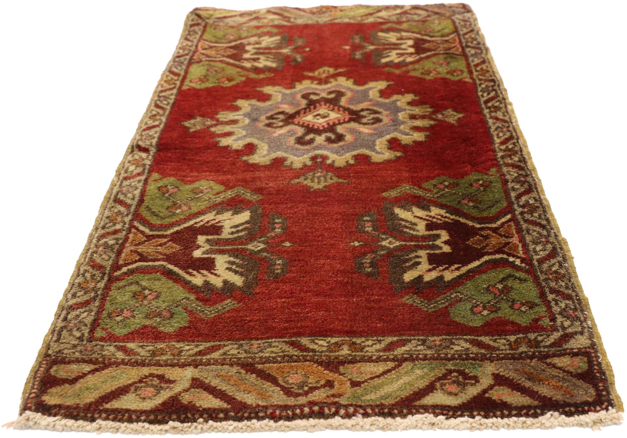 Oushak Tappeto turco vintage, il fascino senza tempo incontra l'eleganza della durevolezza in vendita