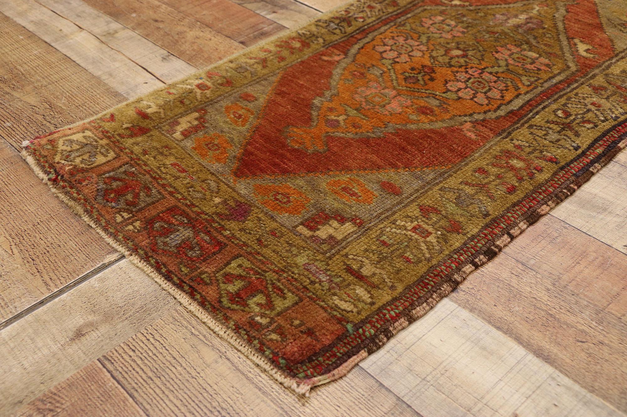 Alfombra turca vintage, el atractivo atemporal se une a la durabilidad con estilo en Bueno estado para la venta en Dallas, TX