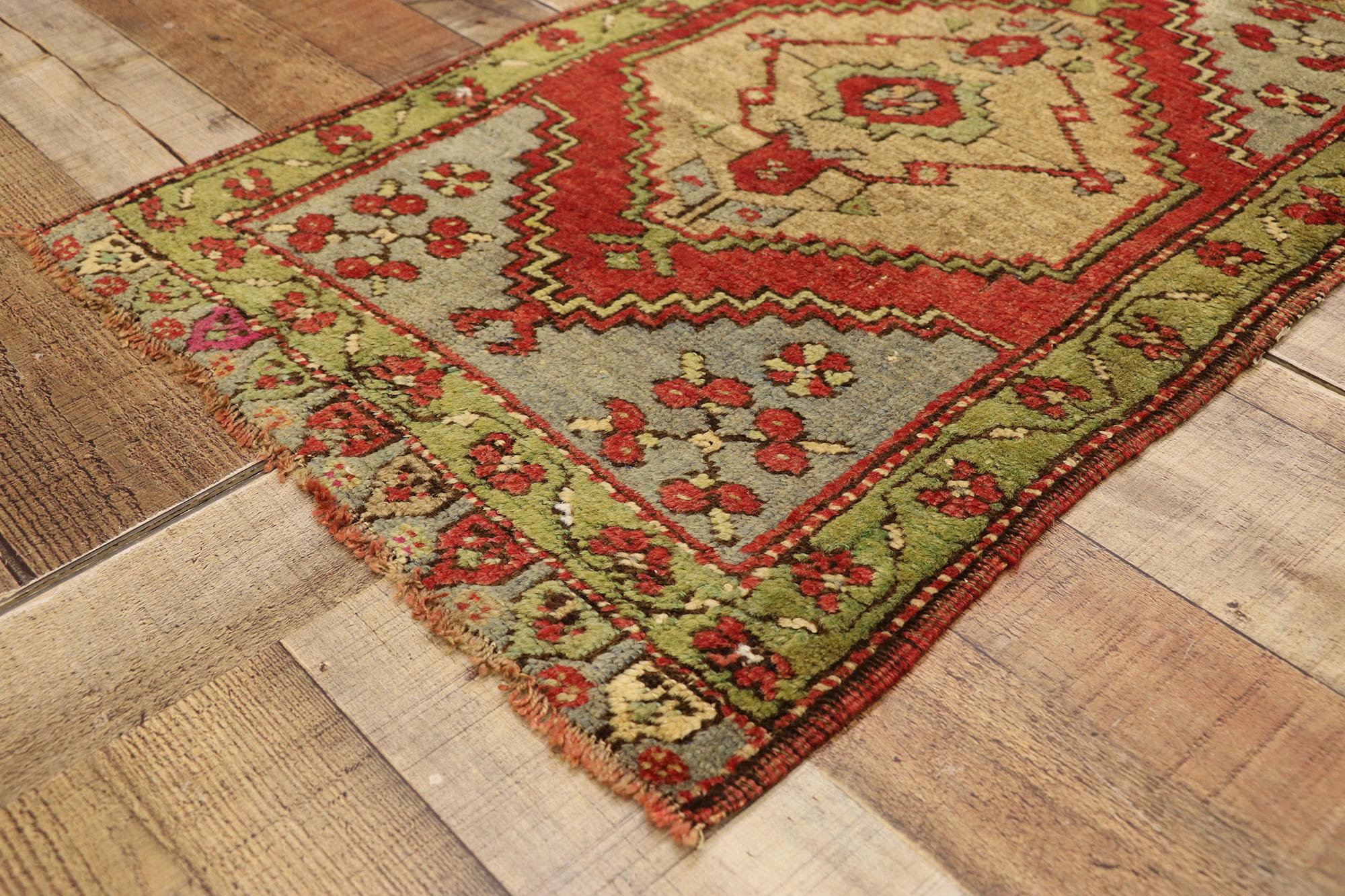 Alfombra turca vintage, el atractivo atemporal se une a la durabilidad con estilo Lana en venta