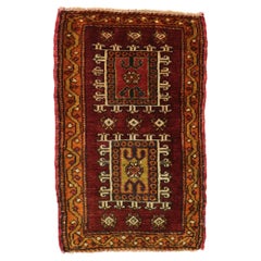 Vintage Turkish Carpet, Timeless Appeal Meets Stylish Durability