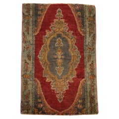 Vintage Turkish Carpet, Timeless Appeal Meets Stylish Durability