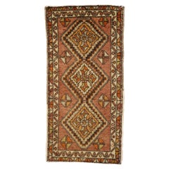 Vintage Turkish Carpet, Timeless Appeal Meets Stylish Durability