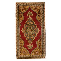 Vintage Turkish Carpet, Timeless Appeal Meets Stylish Durability