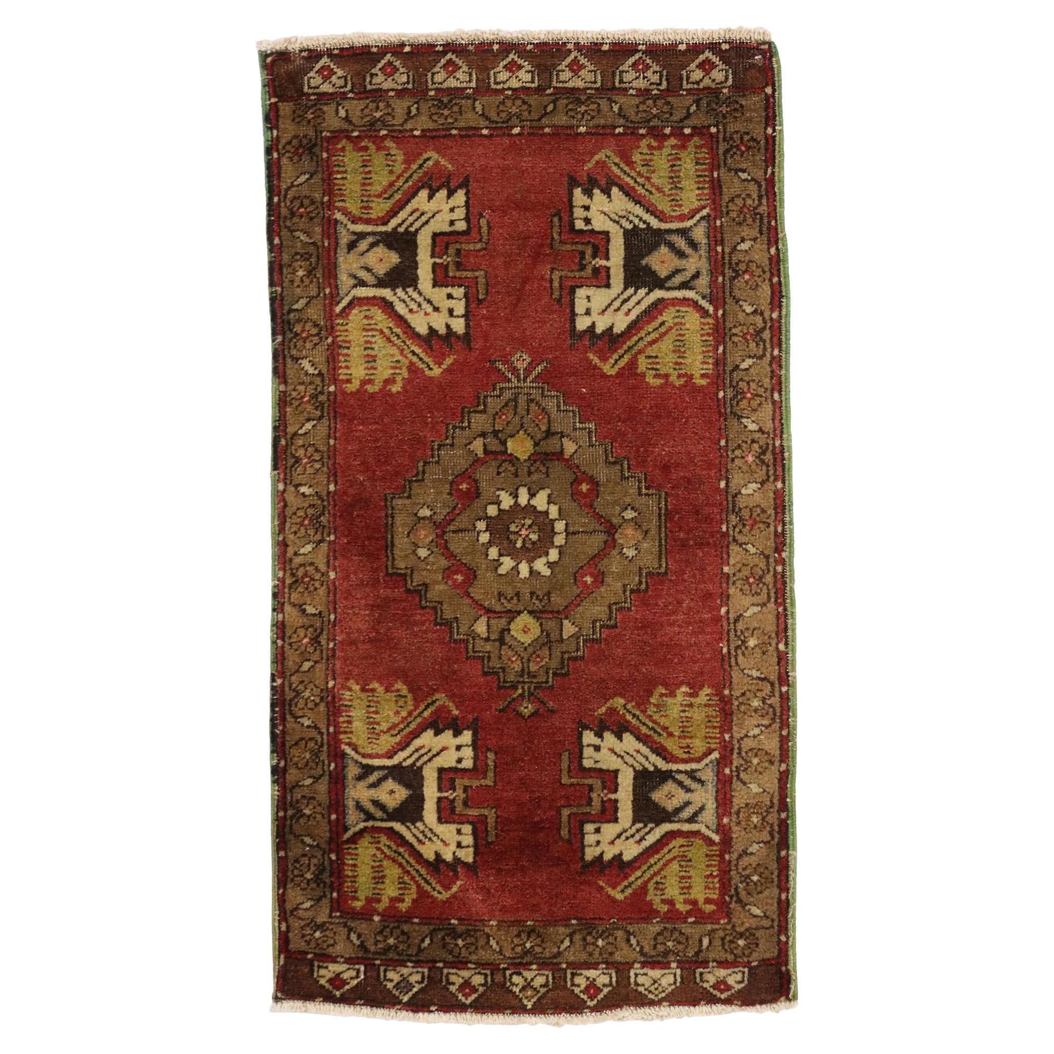 Alfombra turca vintage, el atractivo atemporal se une a la durabilidad con estilo