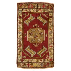 Vintage Turkish Carpet, Timeless Appeal Meets Stylish Durability