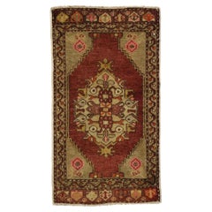 Vintage Turkish Carpet, Timeless Appeal Meets Stylish Durability