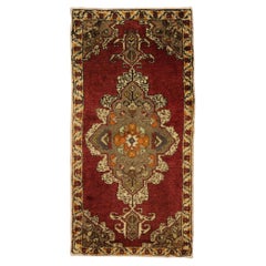Vintage Turkish Carpet, Timeless Appeal Meets Stylish Durability
