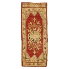 Vintage Turkish Carpet, Timeless Appeal Meets Stylish Durability
