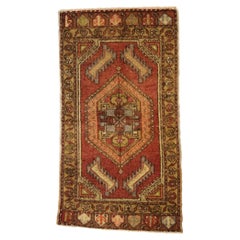 Vintage Turkish Carpet, Timeless Appeal Meets Stylish Durability
