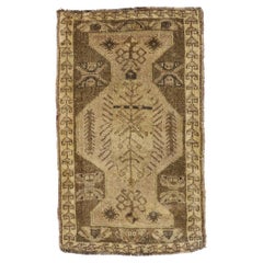 Vintage Turkish Carpet, Timeless Appeal Meets Stylish Durability