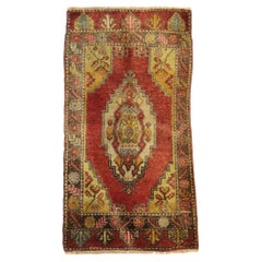 Türkischer Teppich im Vintage-Stil: Timeless Appeal trifft auf stilvolle Langlebigkeit