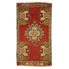 Vintage Turkish Carpet, Timeless Appeal Meets Stylish Durability
