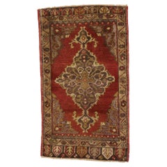 Vintage Turkish Carpet, Timeless Appeal Meets Stylish Durability
