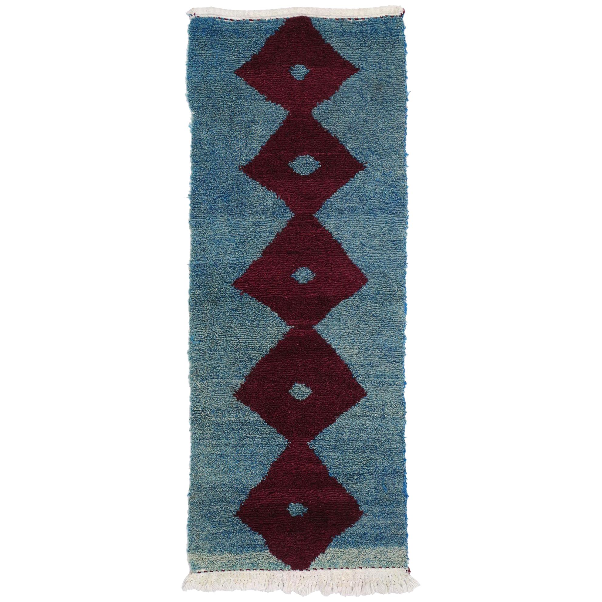 Vintage Turkish Ceki Tulu Accent Rug, Tribal Shag Wall Hanging Tapestry