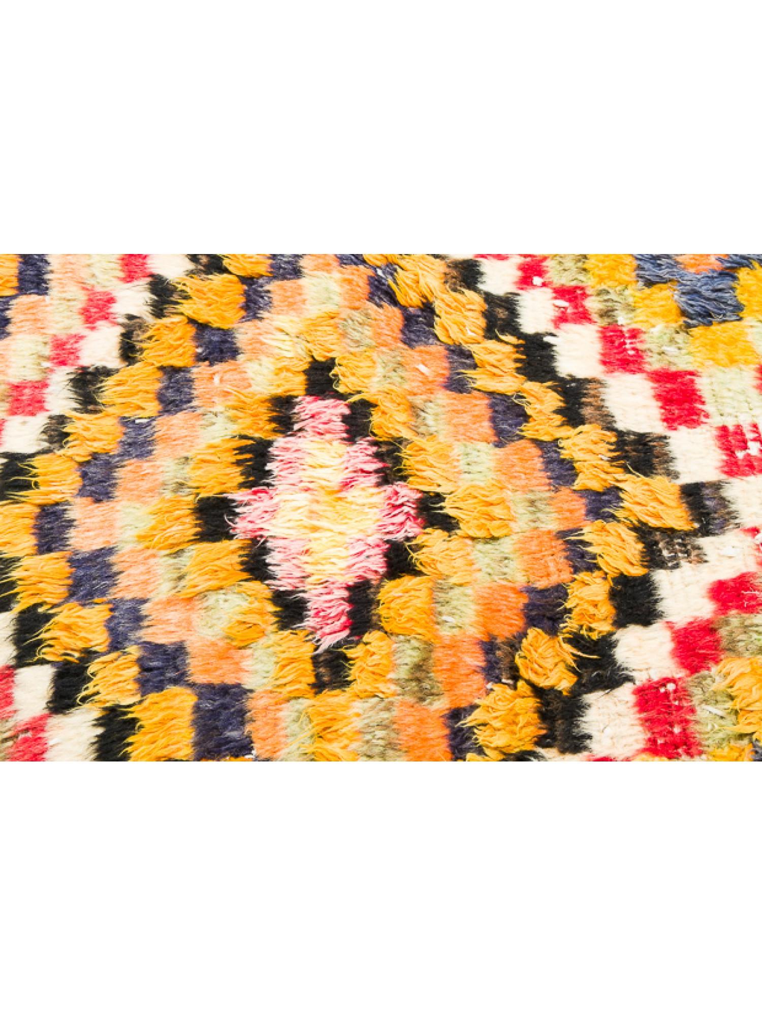 20th Century Vintage Turkish Central Anatolian Tulu Carpet, Shaggy Kilim Wool Long Hair Rug For Sale