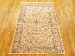 Vintage Turkish Decorative Oriental Oushak Rug in Room Size