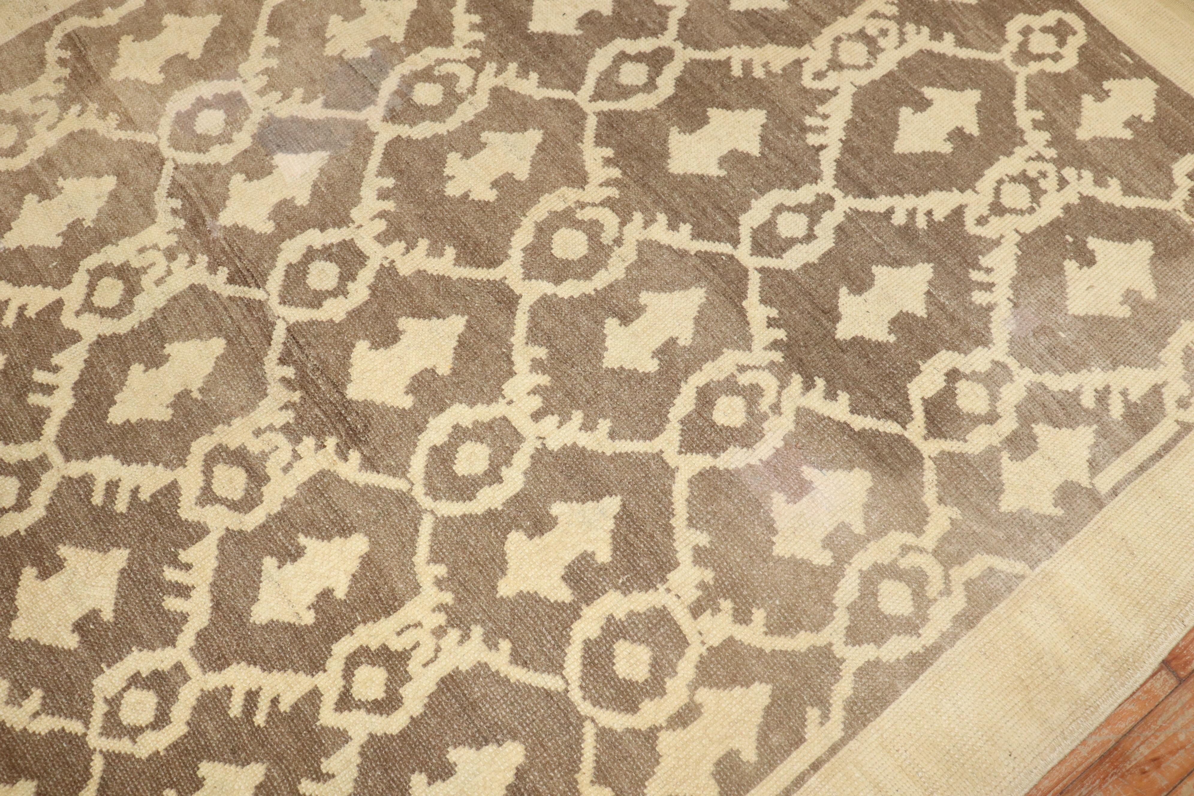 Tapis décoratif turc vintage de la collection Zabihi Bon état - En vente à New York, NY