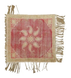 Vintage Turkish Distressed Anatolian Rug with Paisley Medallion - Rug & Kilim