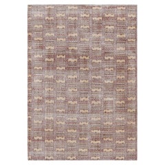 Vintage Turkish Distressed Rug with Geometric Patterns, from Rug & Kilim
