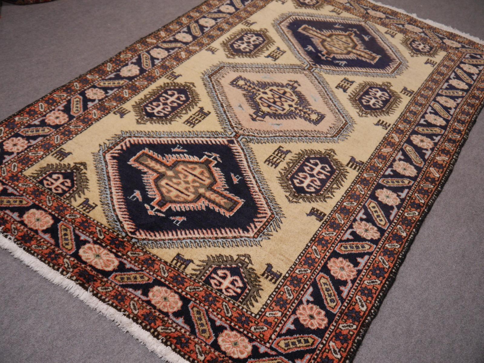 Wool Vintage Turkish East Anatolian Rug For Sale