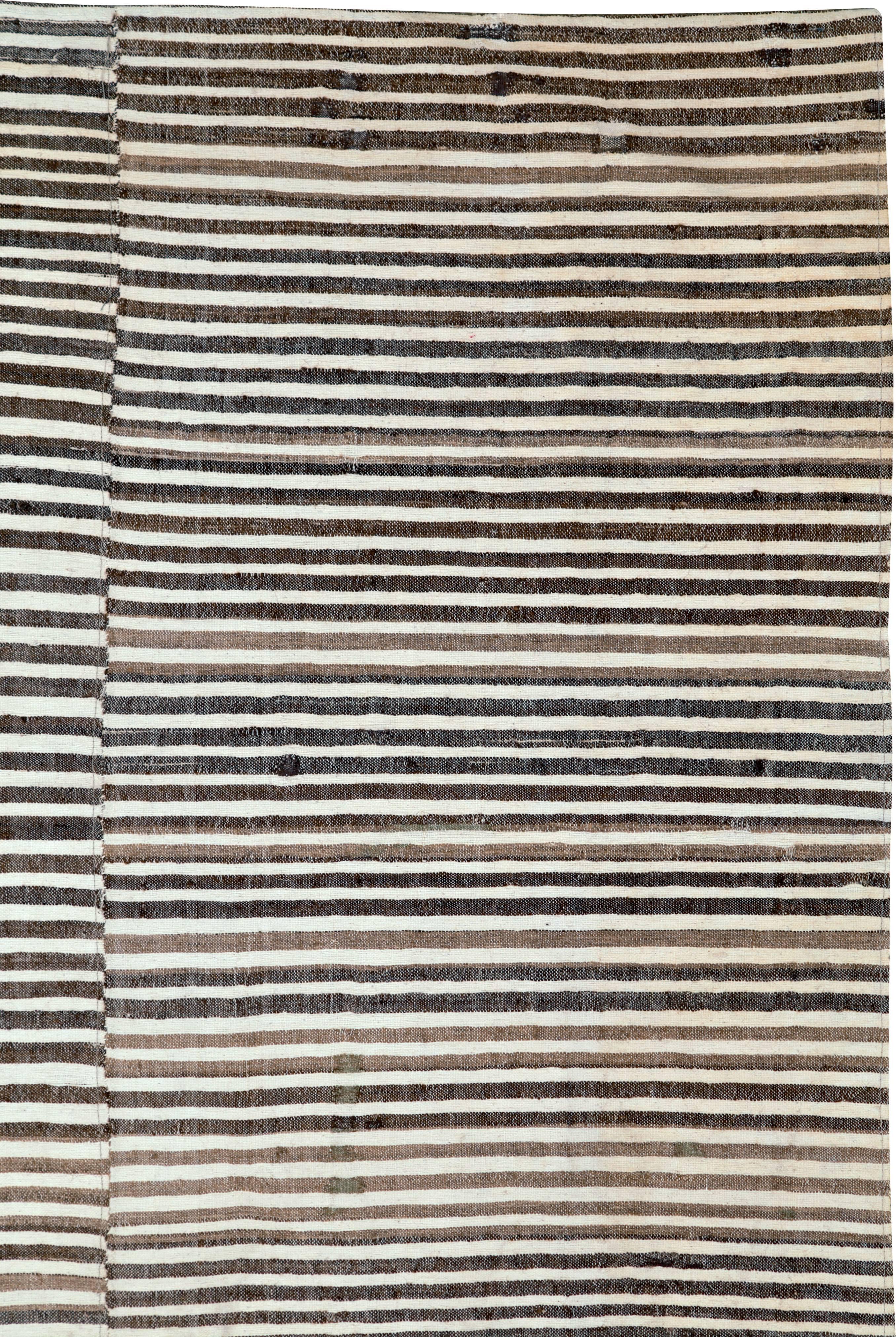 Kilim Vintage Turkish Flat-Weave Rug