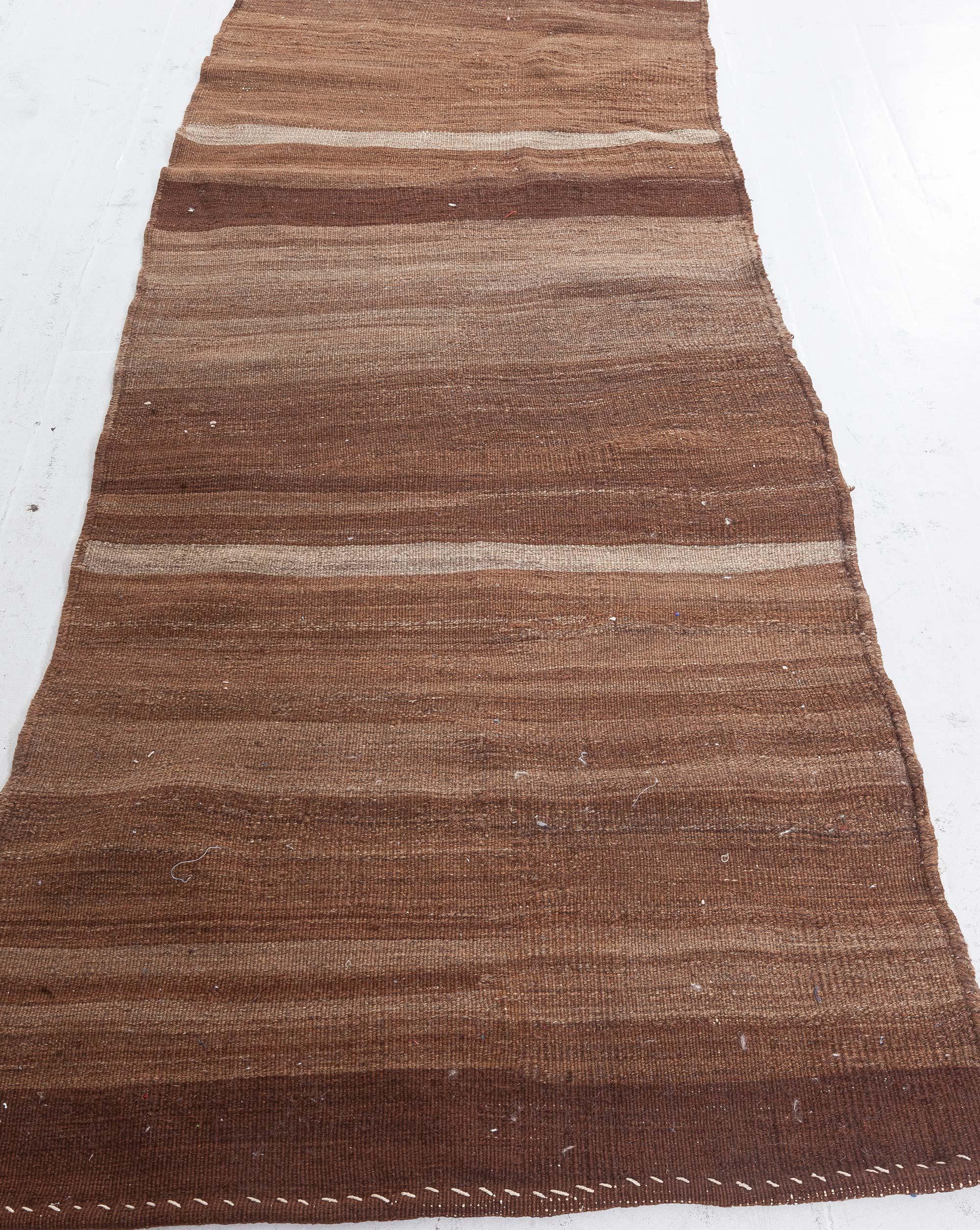 Vintage Turkish Flat-Weave Runner
Size: 3'0