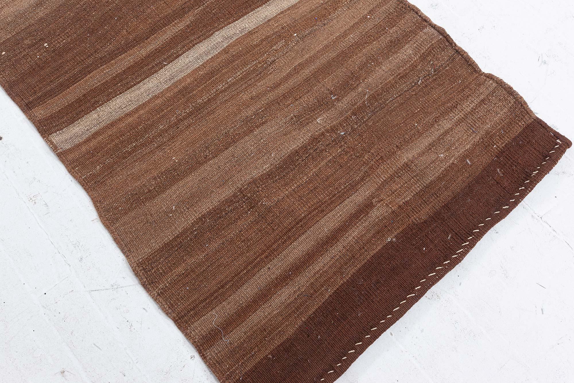 Vintage Turkish Flat-Weave Runner Doris Leslie Blau In Good Condition For Sale In New York, NY
