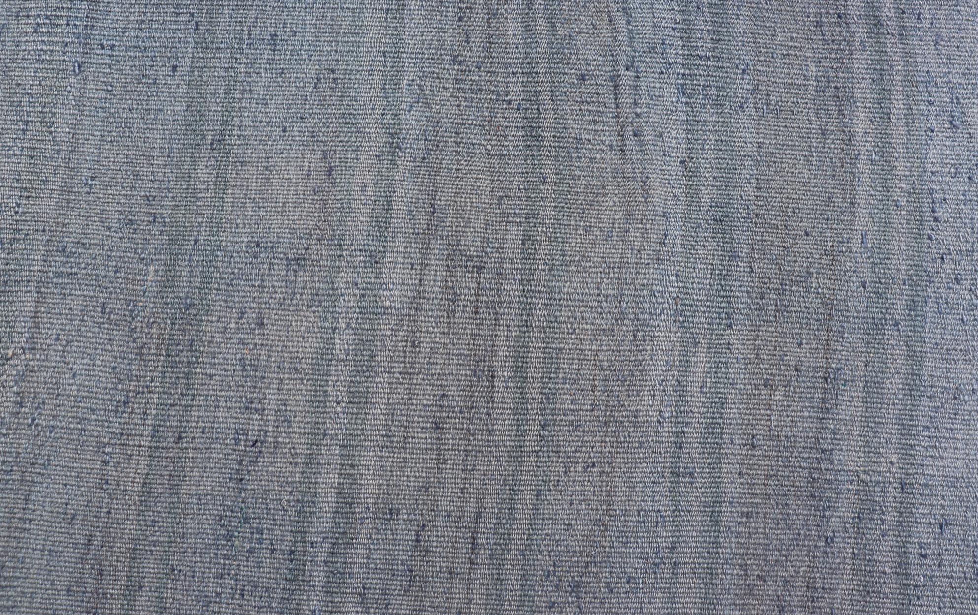 Measures: 2'3 x 10'3
Vintage Turkish Flat-Weave Runner Keivan Woven Arts. Rug EN-179856, Keivan Woven Arts, country of origin/type: Turkey/Kilim, circa 1960

This modern-design vintage Kilim runner from Turkey features a stripe design and embodies a