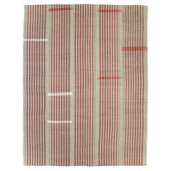 Vintage Turkish Flatweave Kilim Room Size Carpet