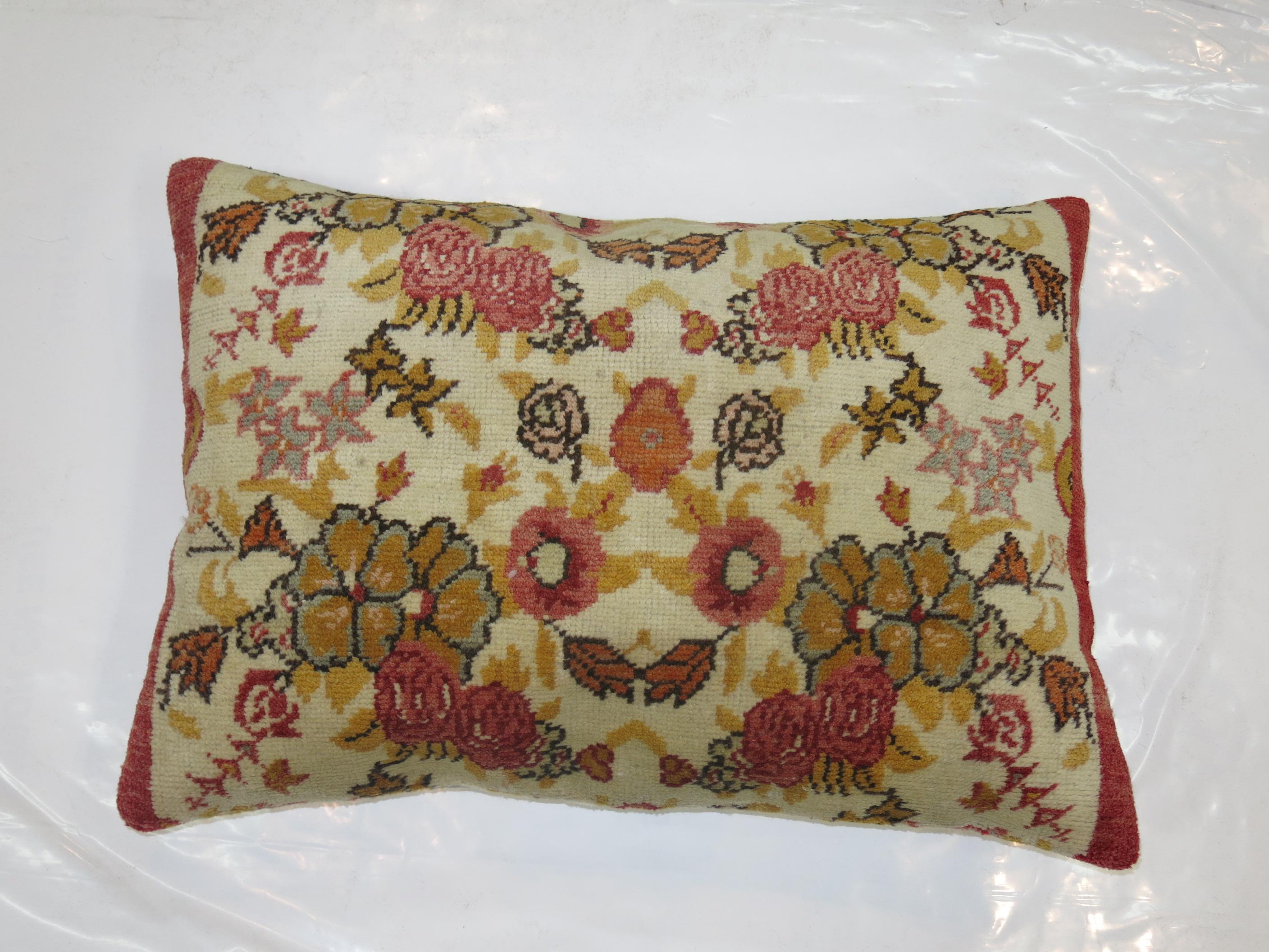Arts and Crafts Vintage Turkish Floor Pillow