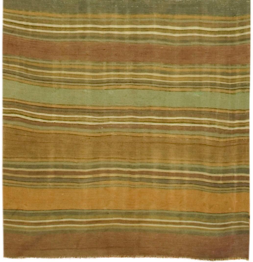 Tissé à la main Galerie turque Kilim 4'7 x 15' en vente