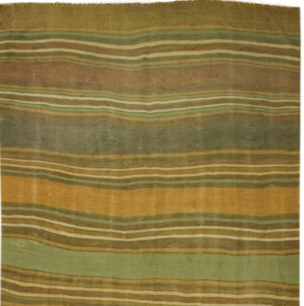 Galerie turque Kilim 4'7 x 15' Bon état - En vente à New York, NY