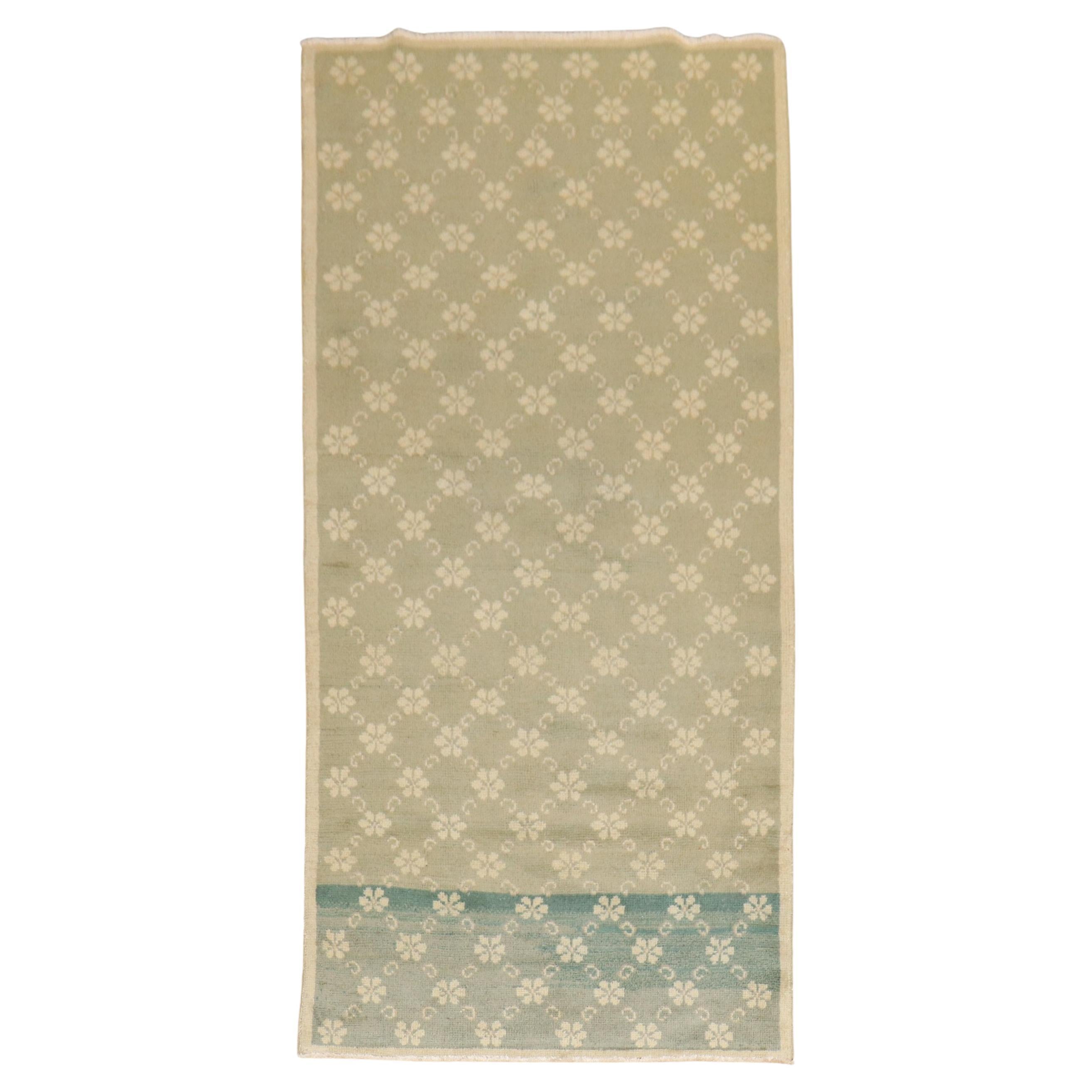 Vintage Turkish Konya Runner For Sale at 1stDibs