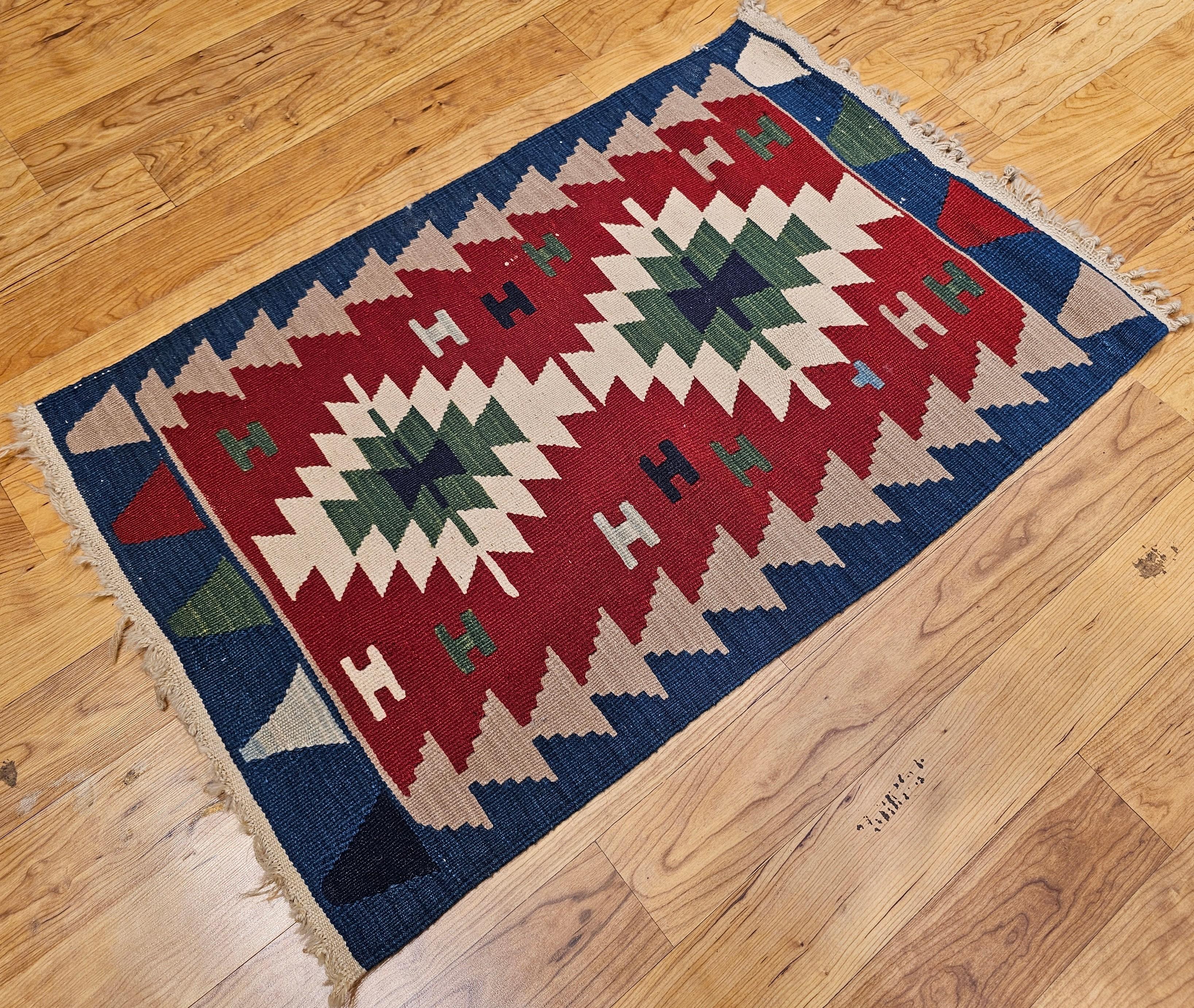 Rug & Kilim vintage turc tissé à la main en vente 3