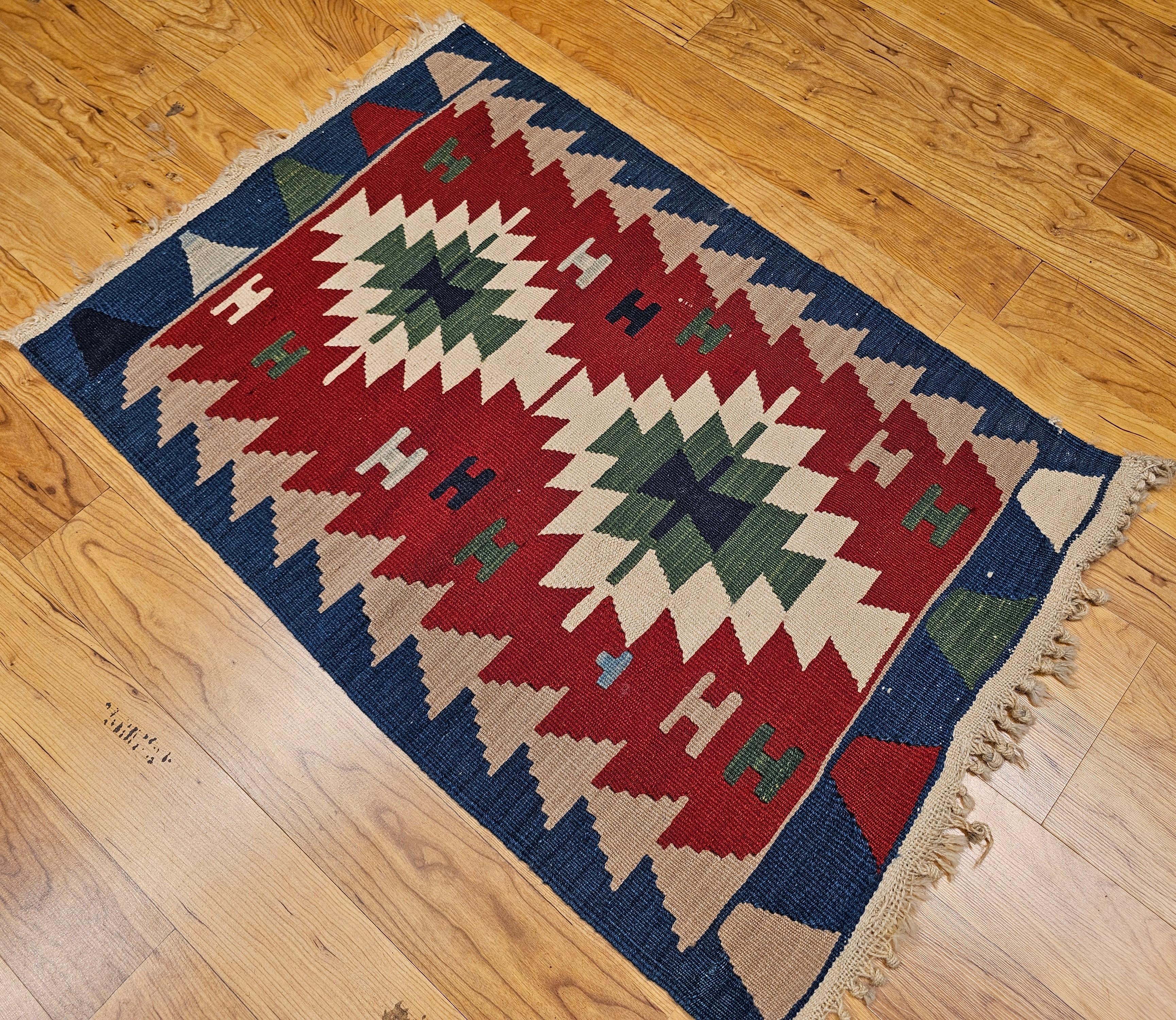 Rug & Kilim vintage turc tissé à la main en vente 2