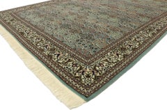 Vintage Turkish Harker Rug with Romantic Georgian Baroque Style