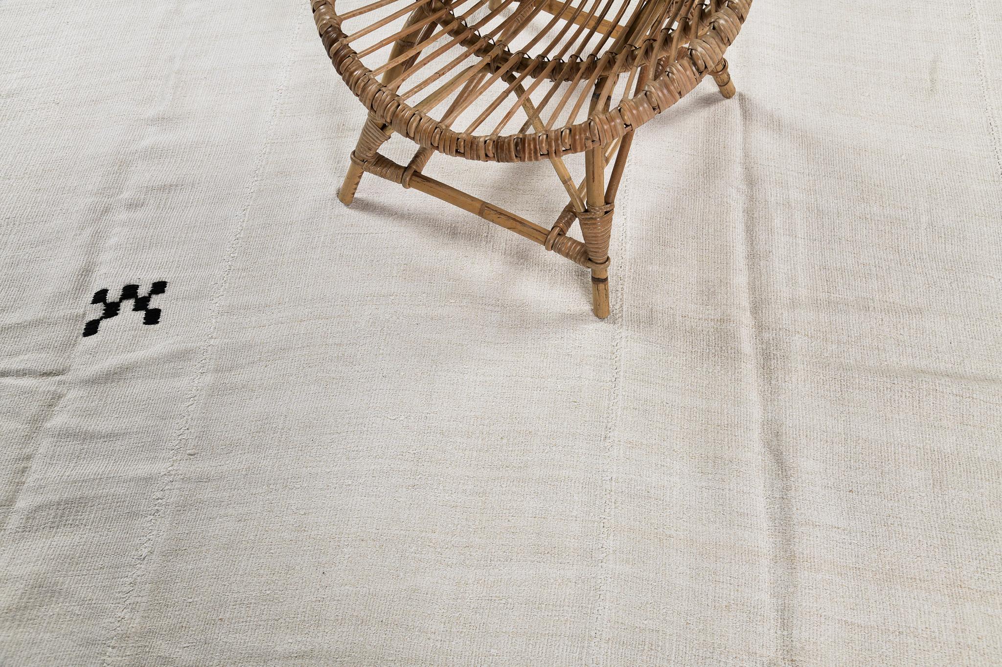 Türkischer Hanf-Kilim, Vintage im Angebot 2