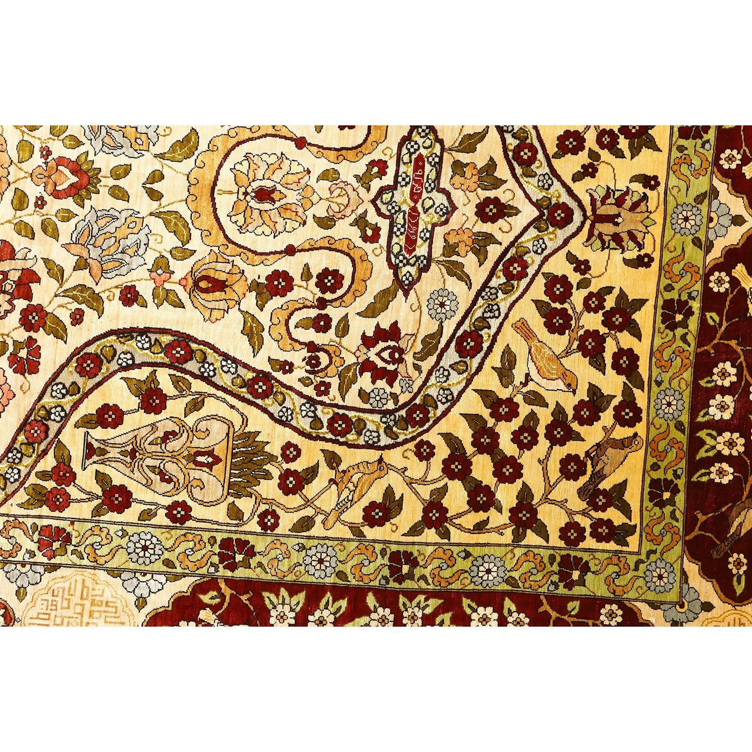 Alfombra Herekeh de Seda Pura 5'0x3'5

Key Detail:
Pelo: Seda
Fundación: Seda
Origen: Herekeh
Diseño: oración
Edad aproximada: 
Calidad (KPI): 650
Estado: Bueno
Dimensión:5'0x3'5 
Número de inventario: 6197
Firma:sí

Las alfombras Herekeh son un