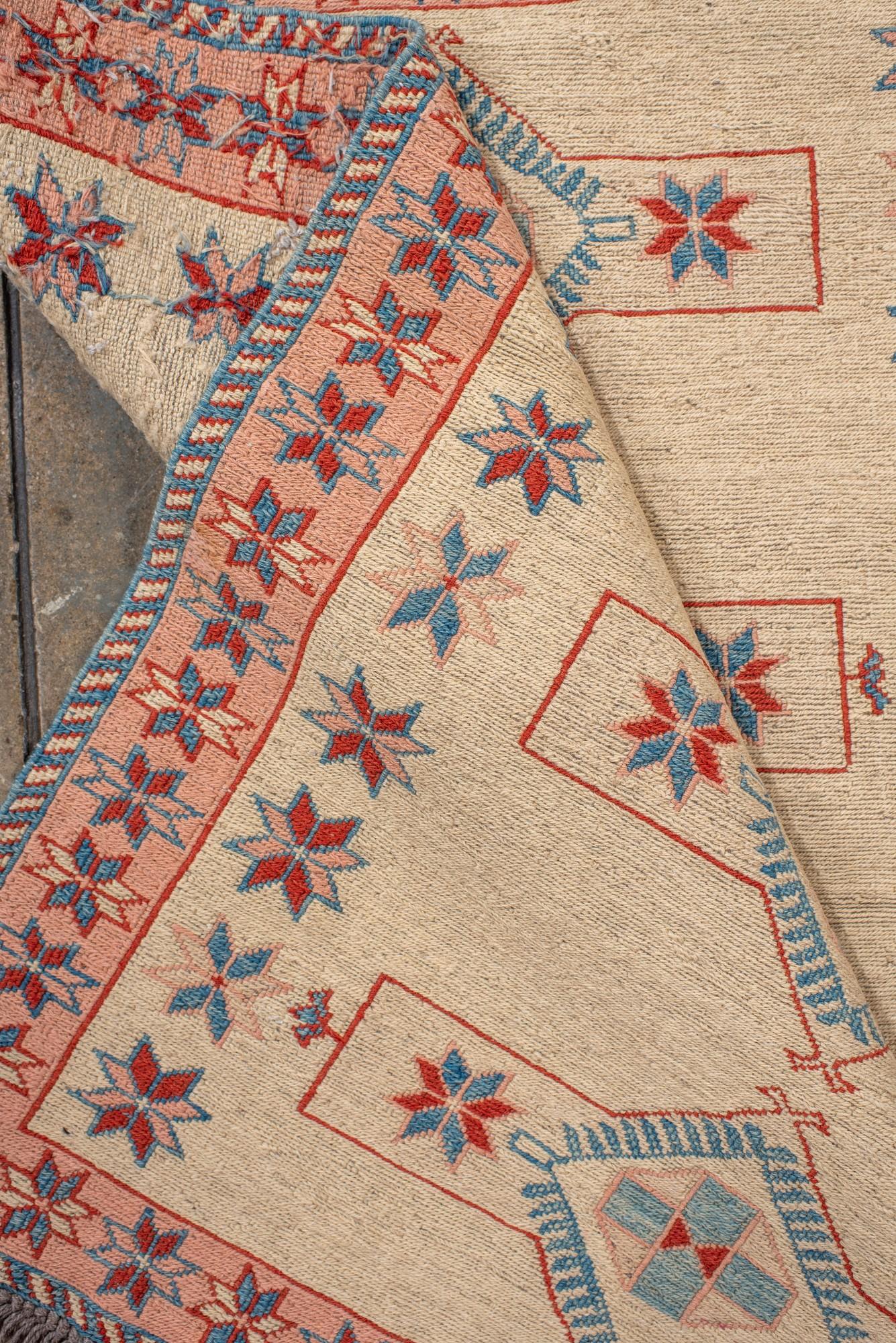 Jijim turco vintage con bordo a stella e medaglioni geometrici in vendita 1