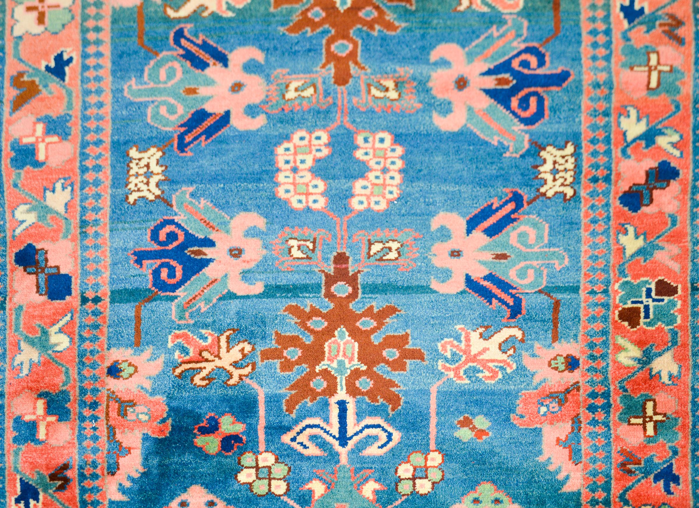 Hand-Knotted Anatolian Turkish Rug For Sale