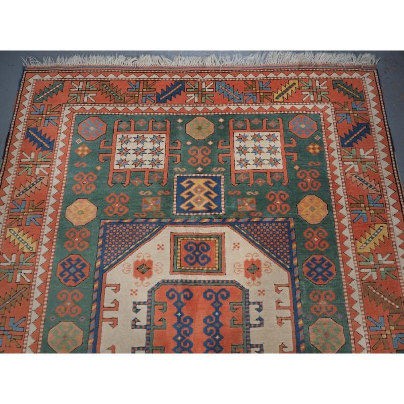 Vintage Turkish Karchov Kazak Rug, About 40 Years Old In Excellent Condition In Moreton-In-Marsh, GB