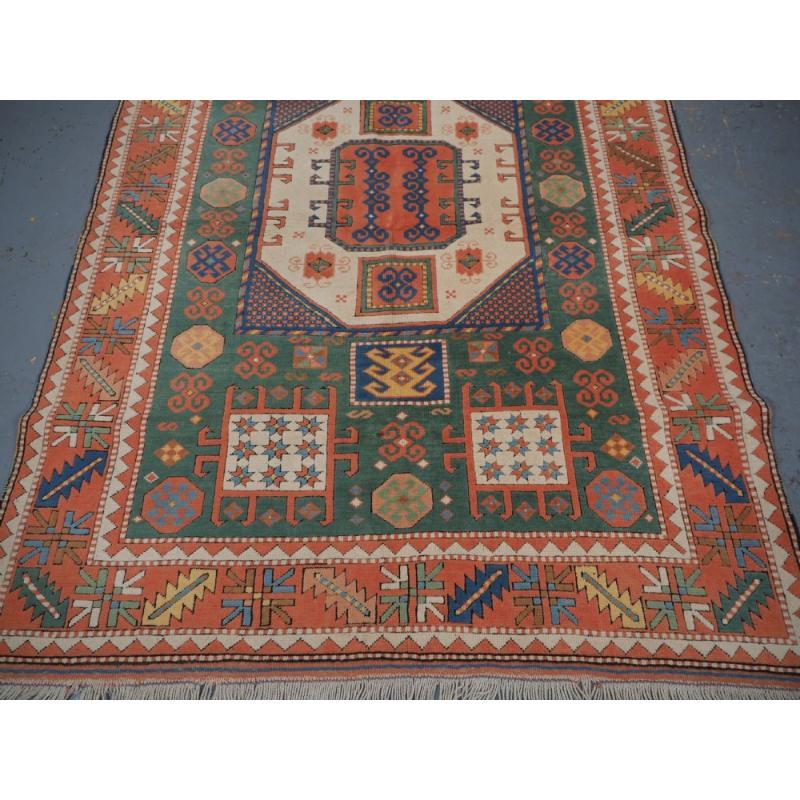 20th Century Vintage Turkish Karchov Kazak Rug, About 40 Years Old